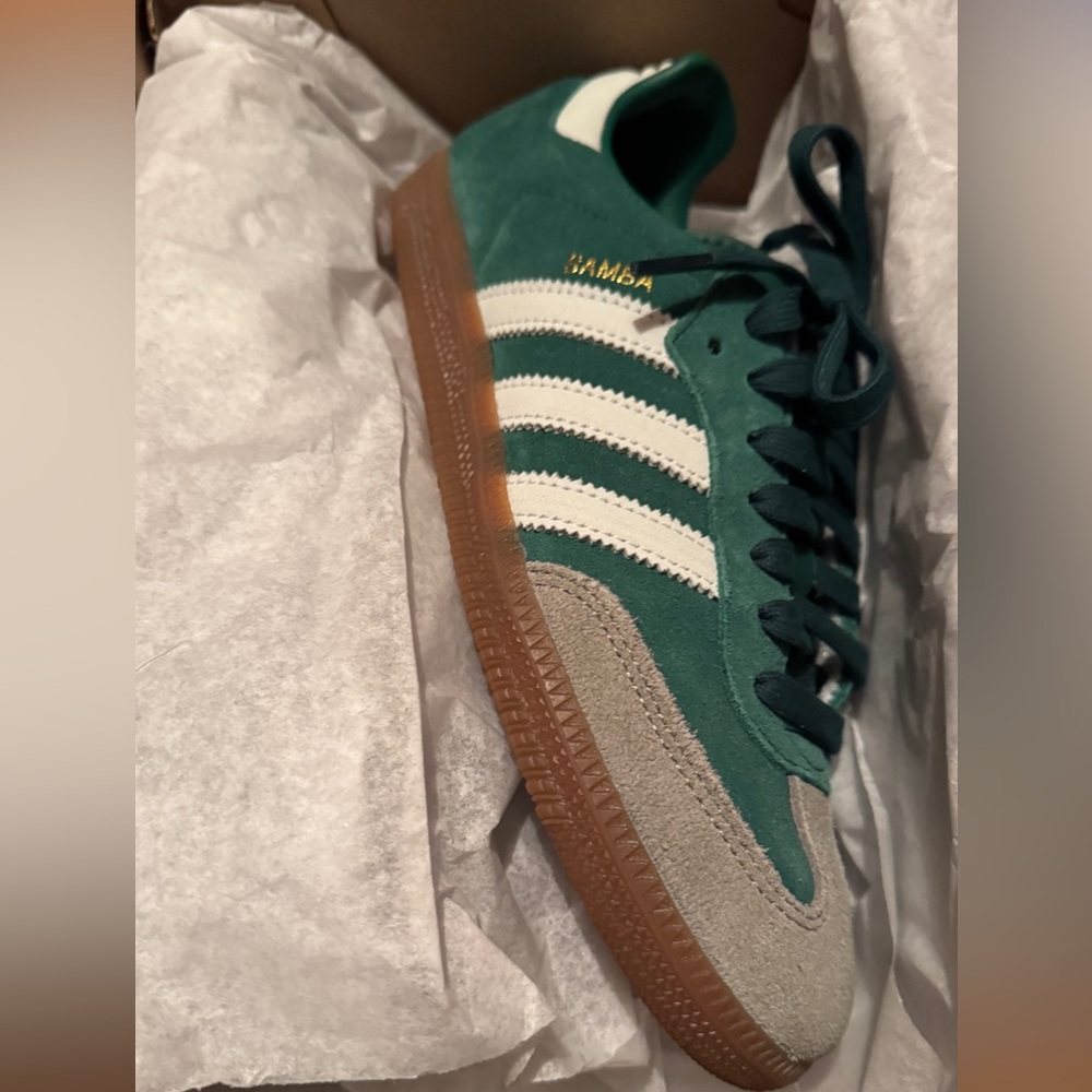 Adidas Samba OG 'Collegiate Green Gum' NWOT